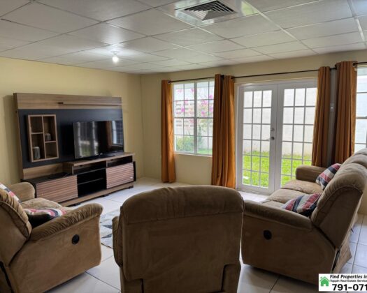 TOWNHOUSE FOR RENT IN BRENTWOOD COURT, CHAGUANAS – Fully Furnished 3 Bed, 2.5 Bath