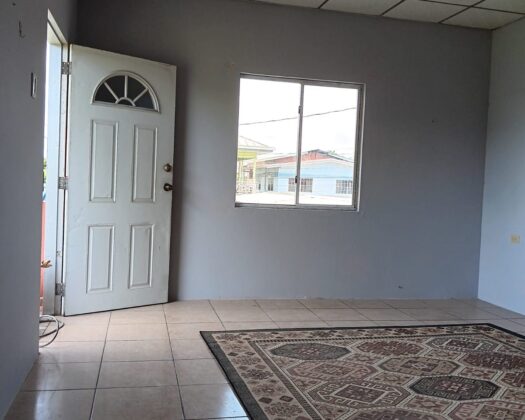 UPSTAIRS APARTMENT FOR RENT IN ST. MARY’S – 2 Bedroom Unfurnished Apartment on Beaucarro Road