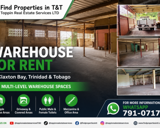 WAREHOUSE FOR RENT IN CLAXTON BAY – Multi-Level Warehouse Spaces With Driveway Access