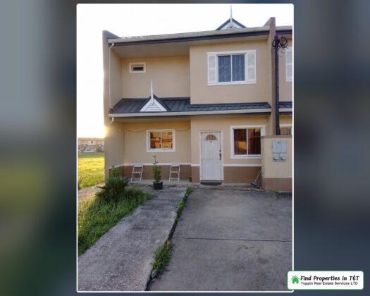 Three-Bedroom Two-Storey Townhouse for Sale — Bamboo Creek Villas, Cunupia